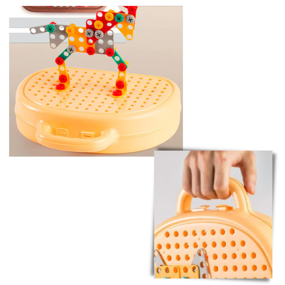 Educational Puzzle Toy and Drill Kit