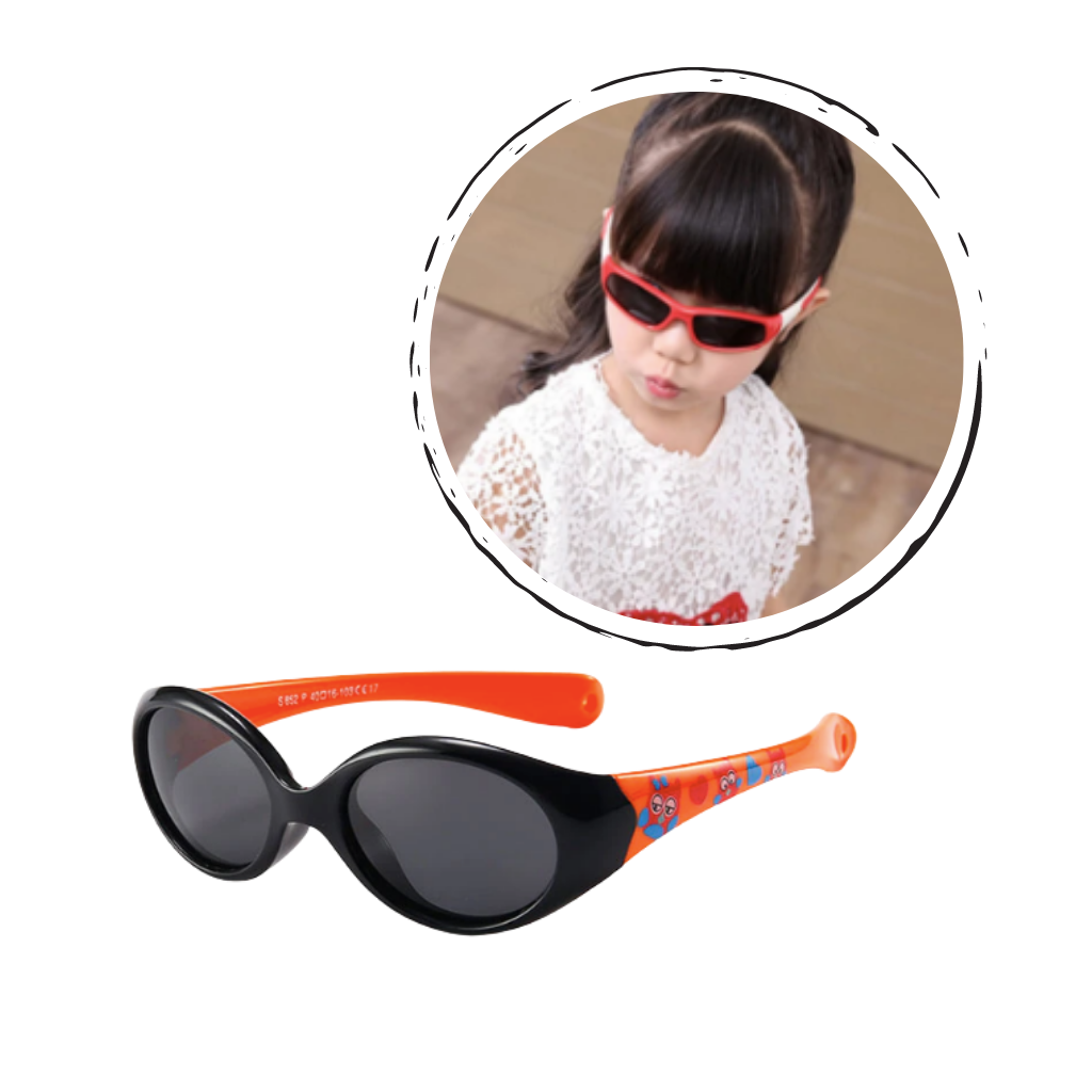 Polarized Baby Sunglasses with Strap for Ages 0 – 3