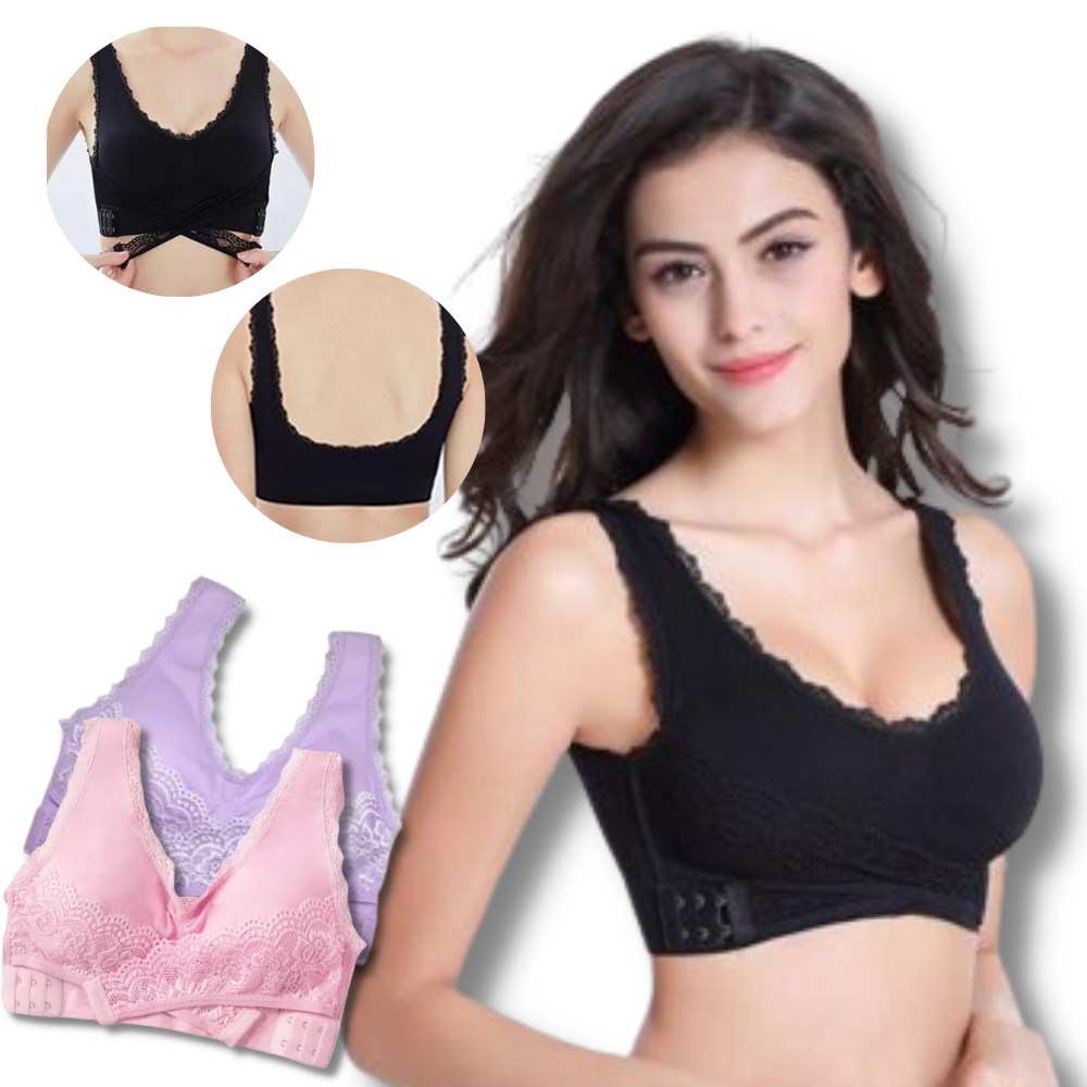 Seamless Wireless Push Up Bra -