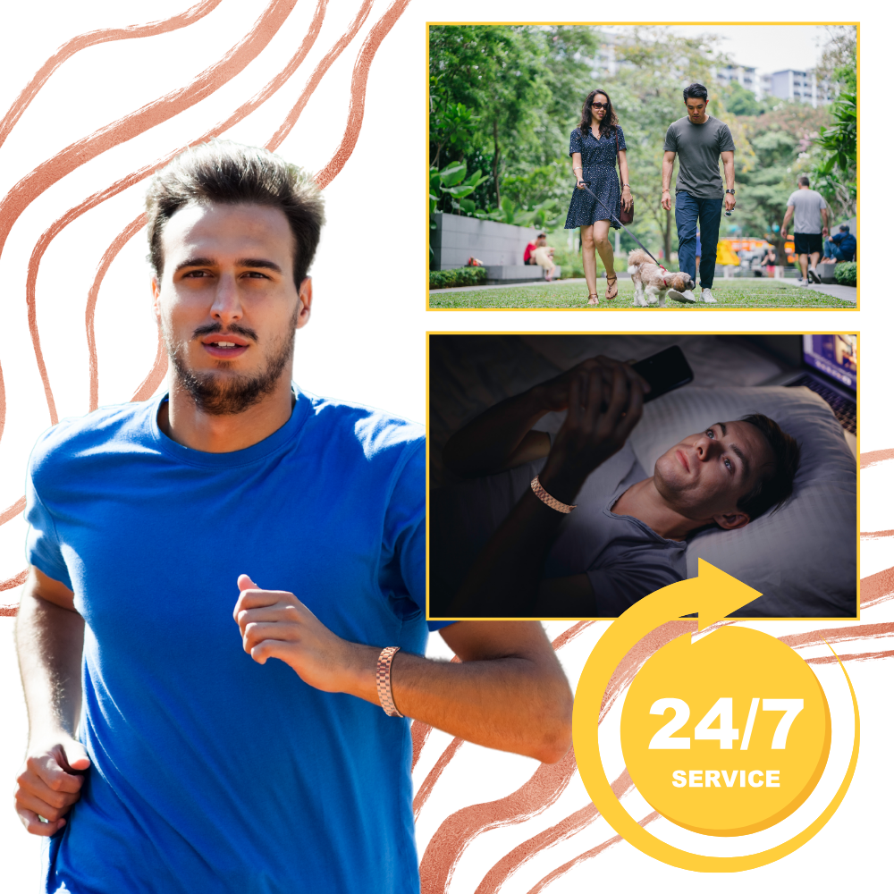 Copper Magnetic Therapy Bracelet - Ozerty