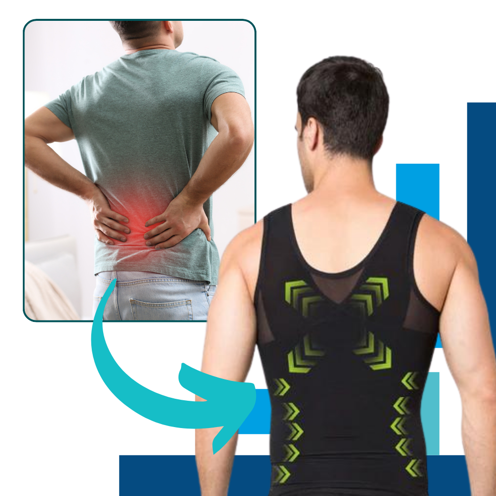 Discreet Men's Slimming Body Shaper - Ozerty