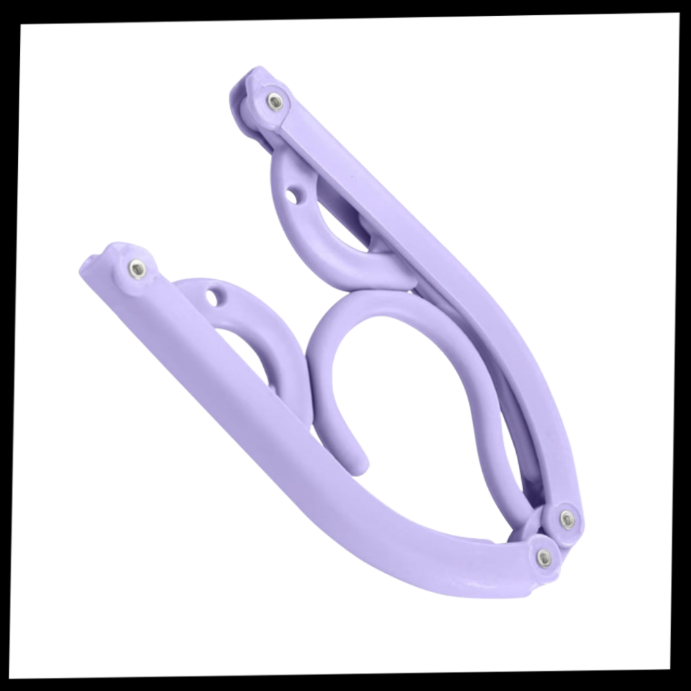 Dual-Size Foldable Clothes Hangers - Ozerty