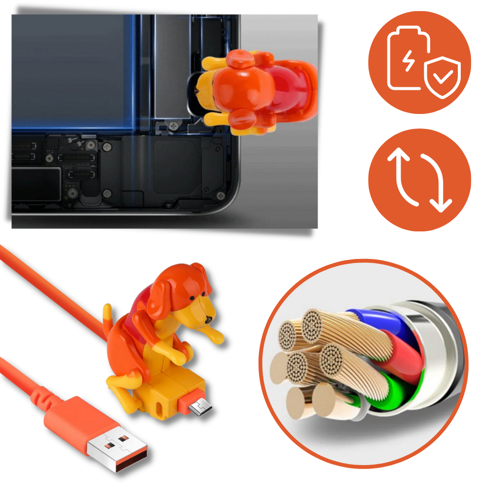 Humping Dog Fast Charger Cable - Ozerty