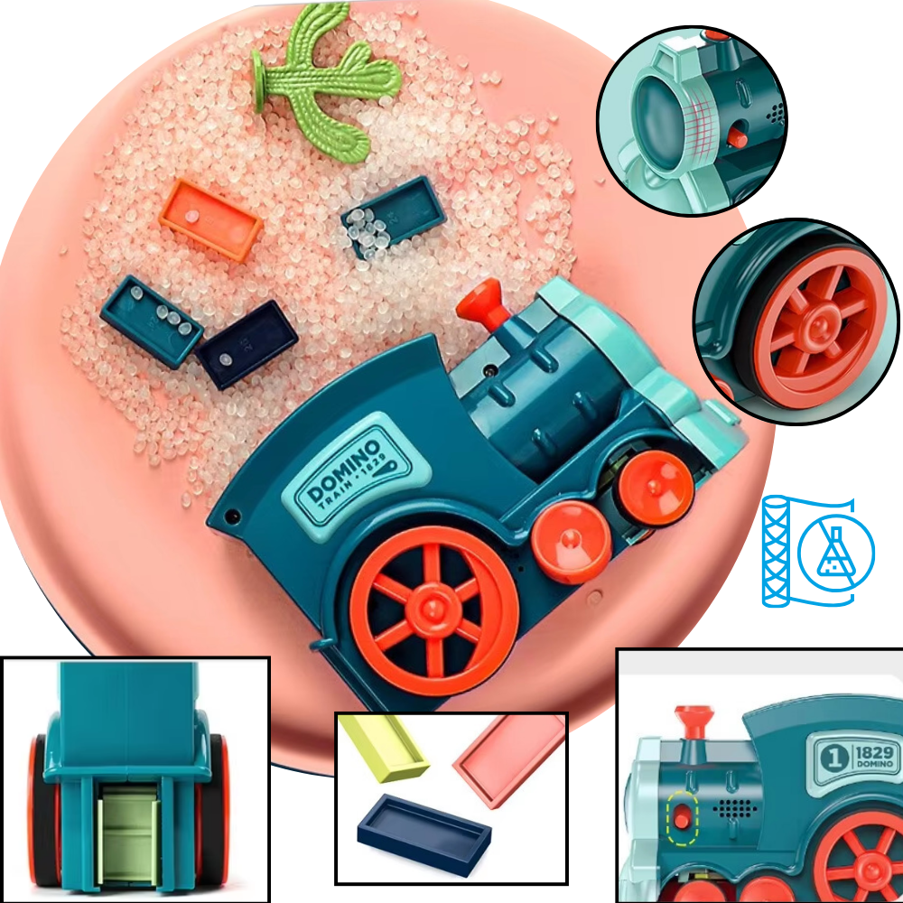 Interactive Automatic Domino Train - Ozerty