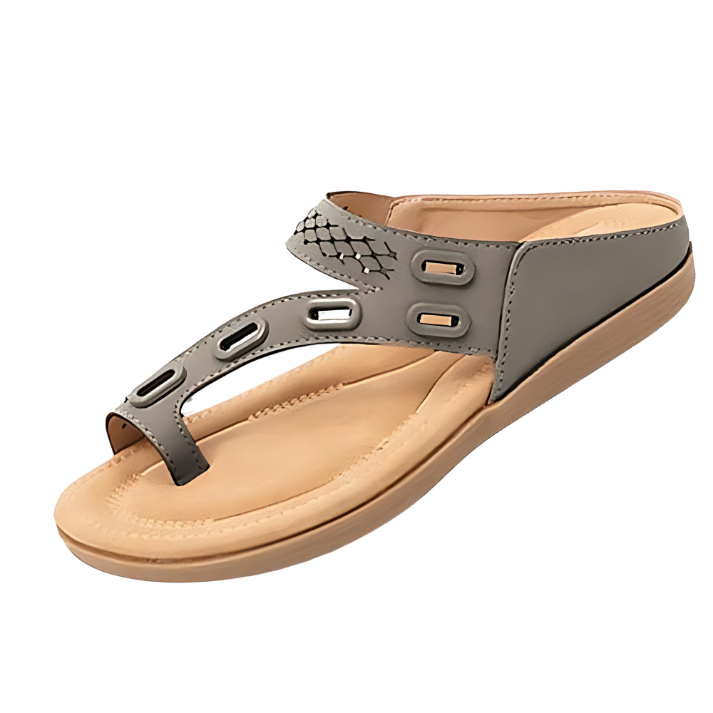 Shock Absorption Orthopedic Sandals -Khaki - Ozerty