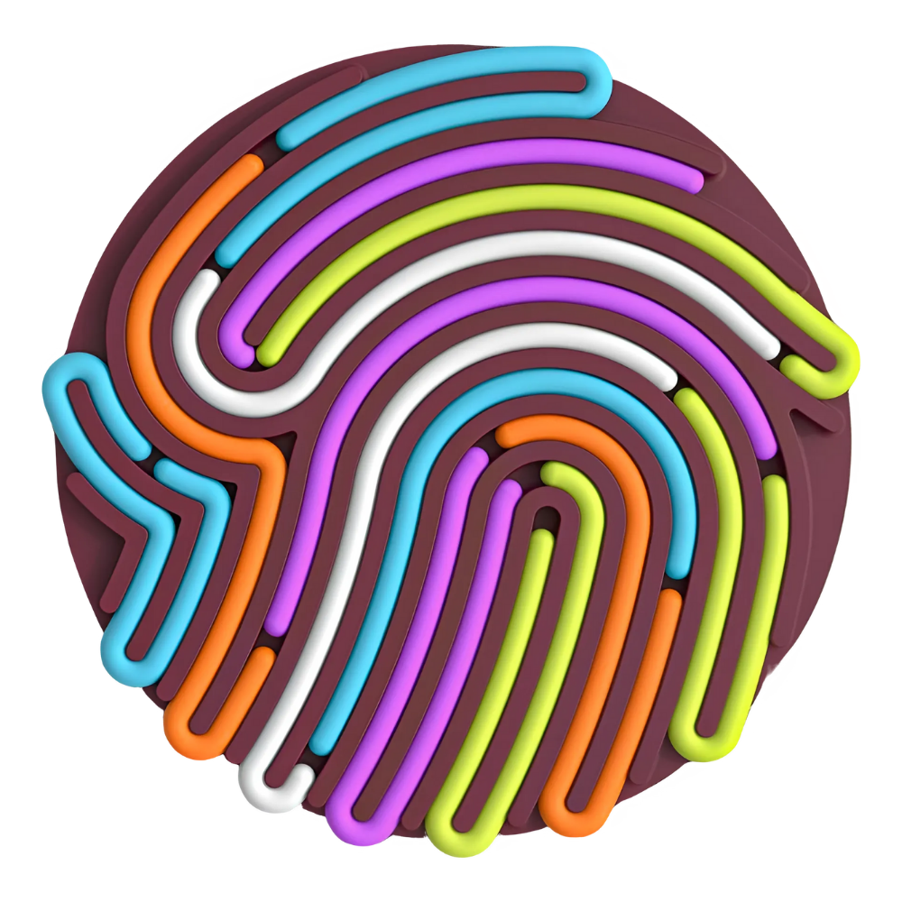 Stress Relief Sensory Activity Board -Dark Red - Ozerty