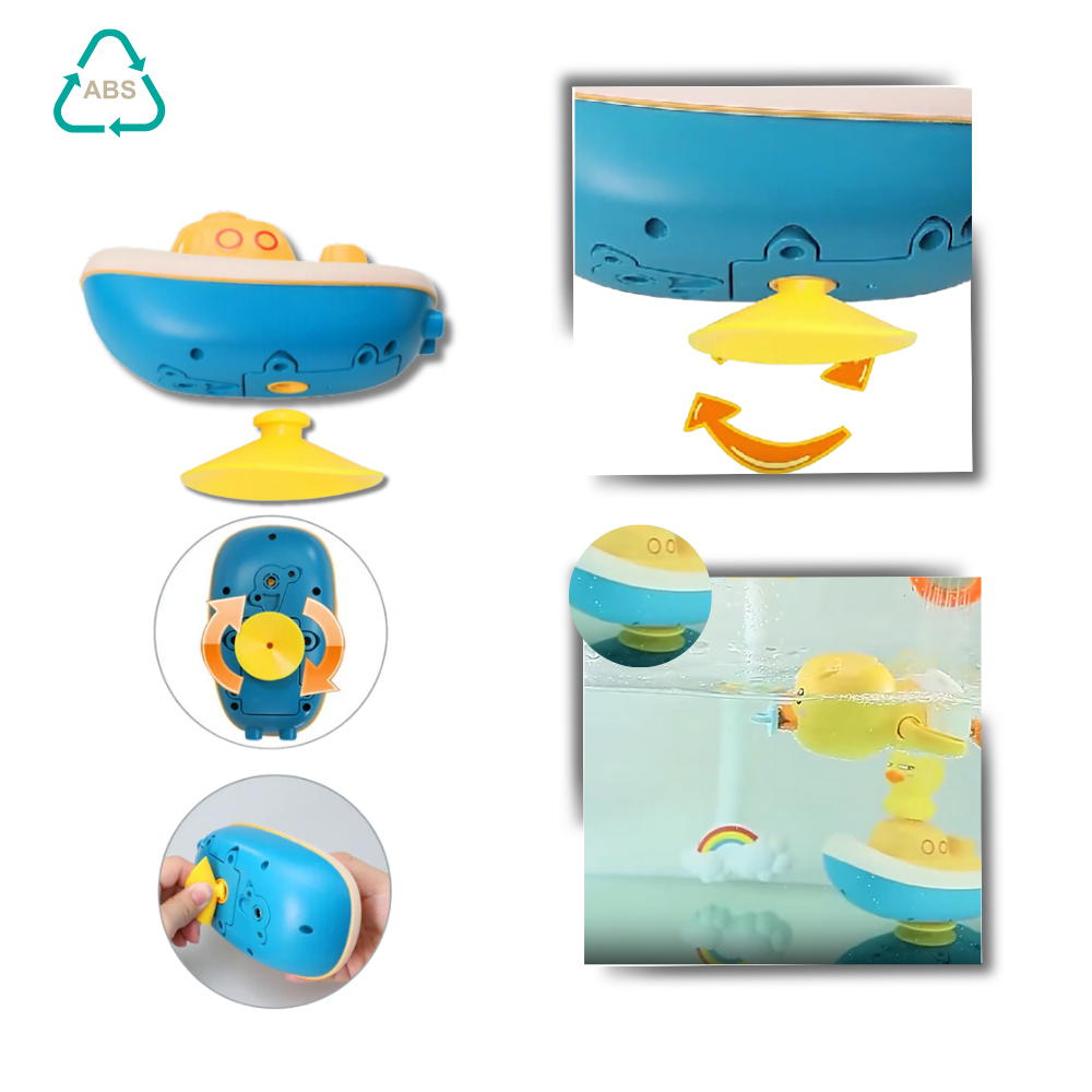 Triple Splash Duck Bath Toys - Ozerty