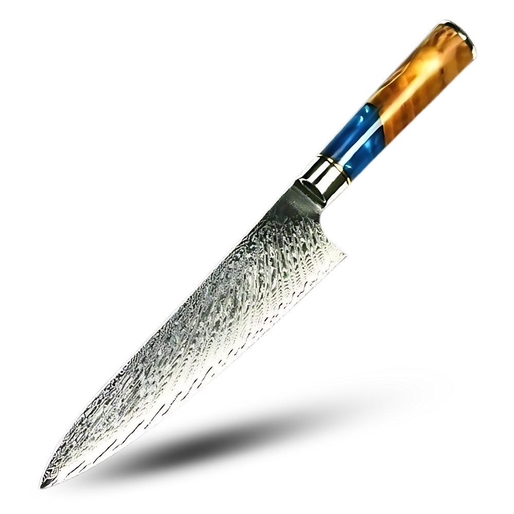 Yellow Sea Series Japanese Knives -Kiritsuke - Chef Knife 9.5 inch/32 cm - Ozerty