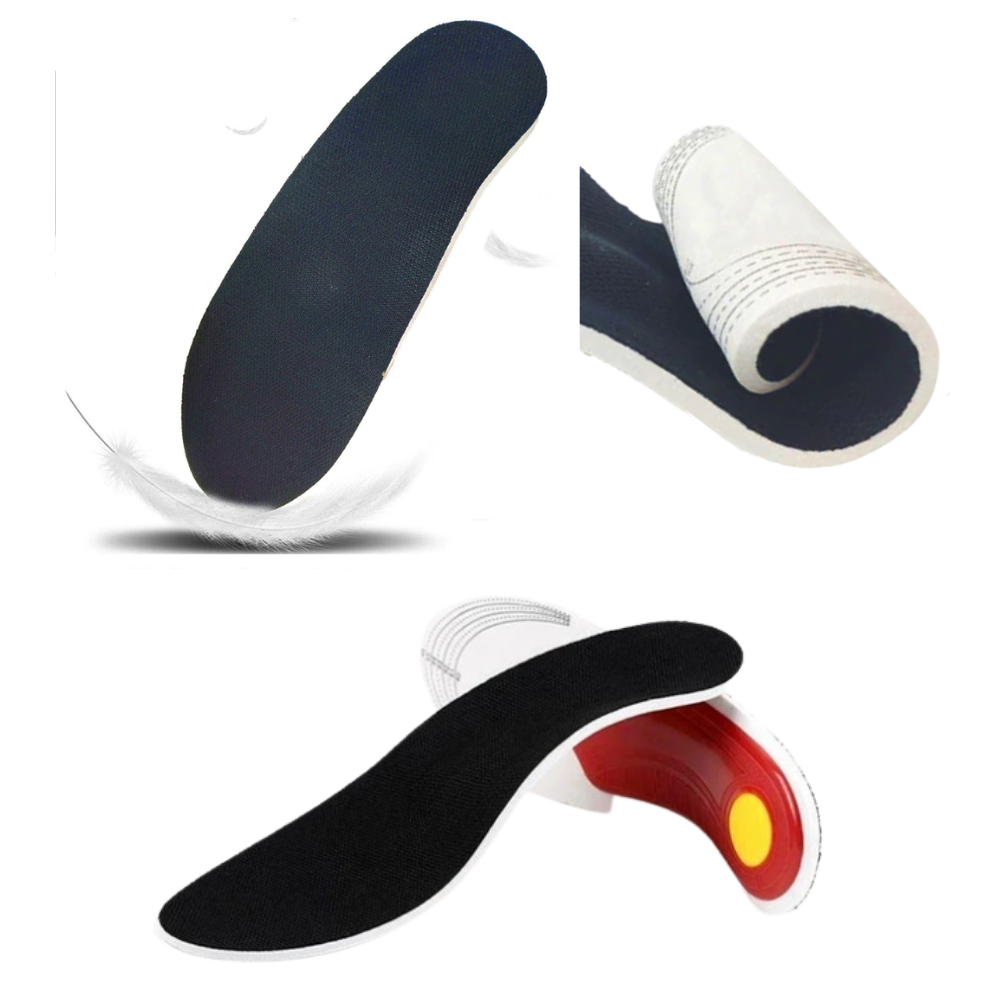 1 Pair of Firm Arch Support Insoles for Flat Feet