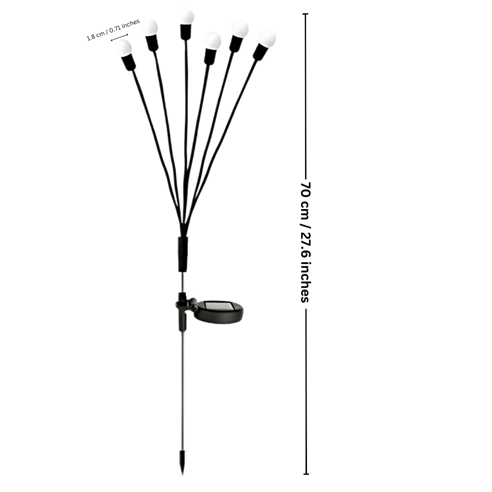 Automatic Waterproof Outdoor Led Solar Lights  - Ozerty, Electric Firework Garden Lights - Ozerty