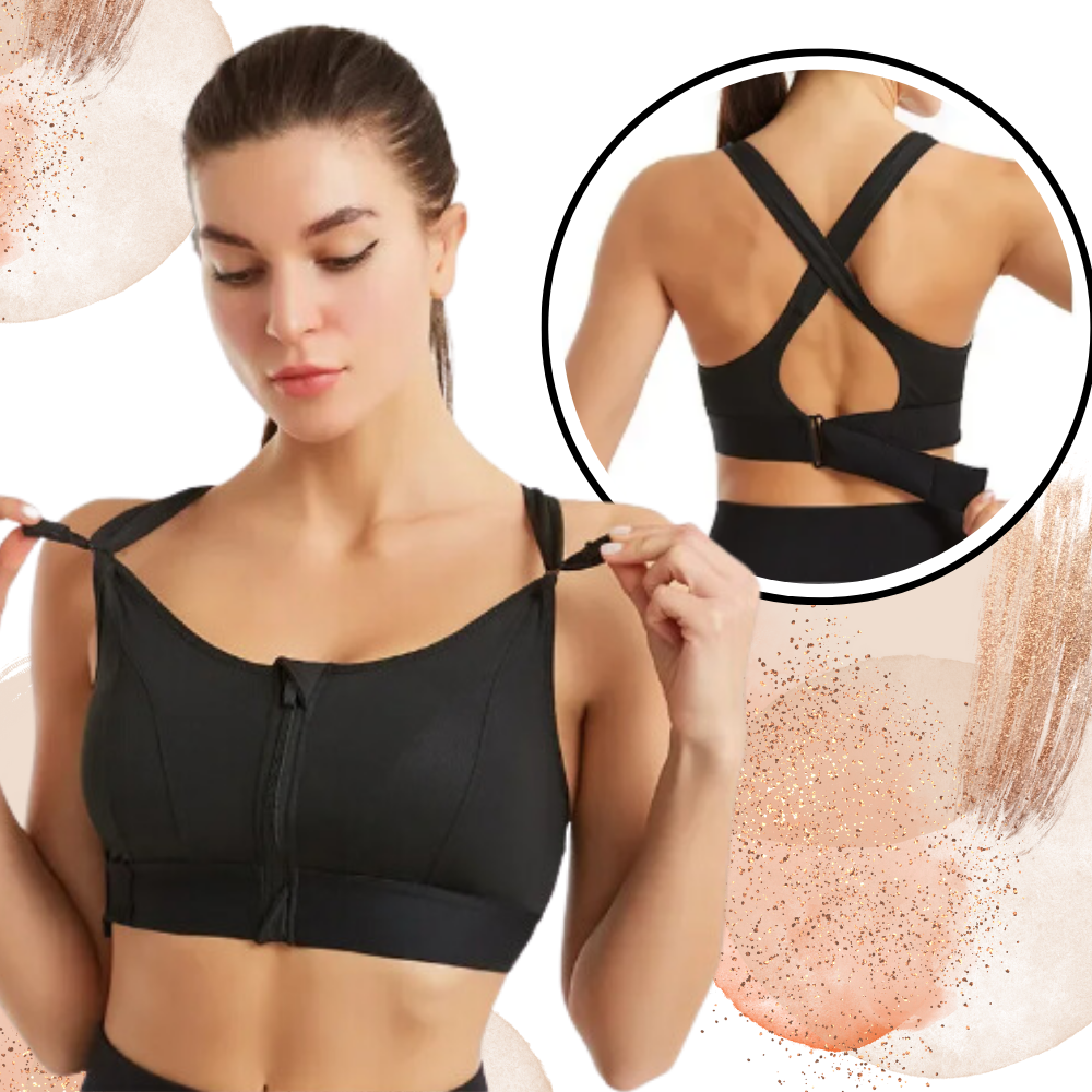 Maximum Support Racerback Sport Bra - Ozerty
