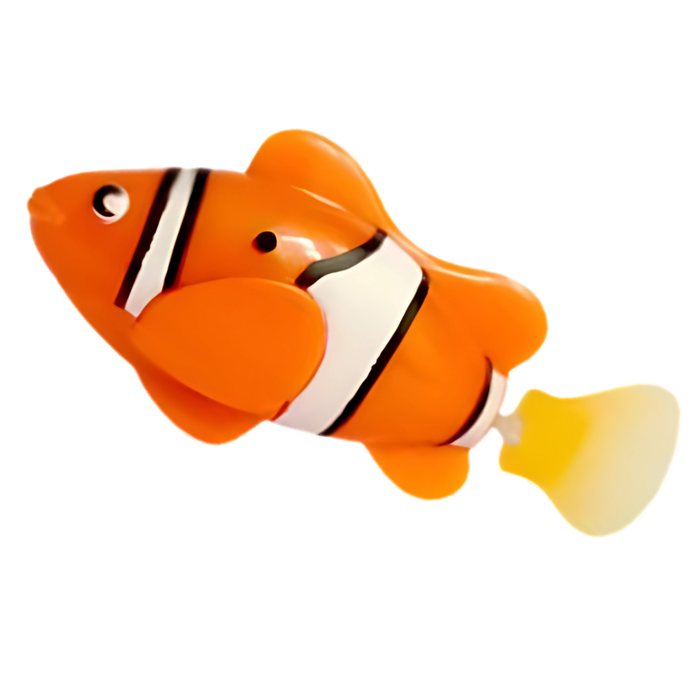 Realistic LED Swimming Fish Toy -Clownfish Glow   - Ozerty