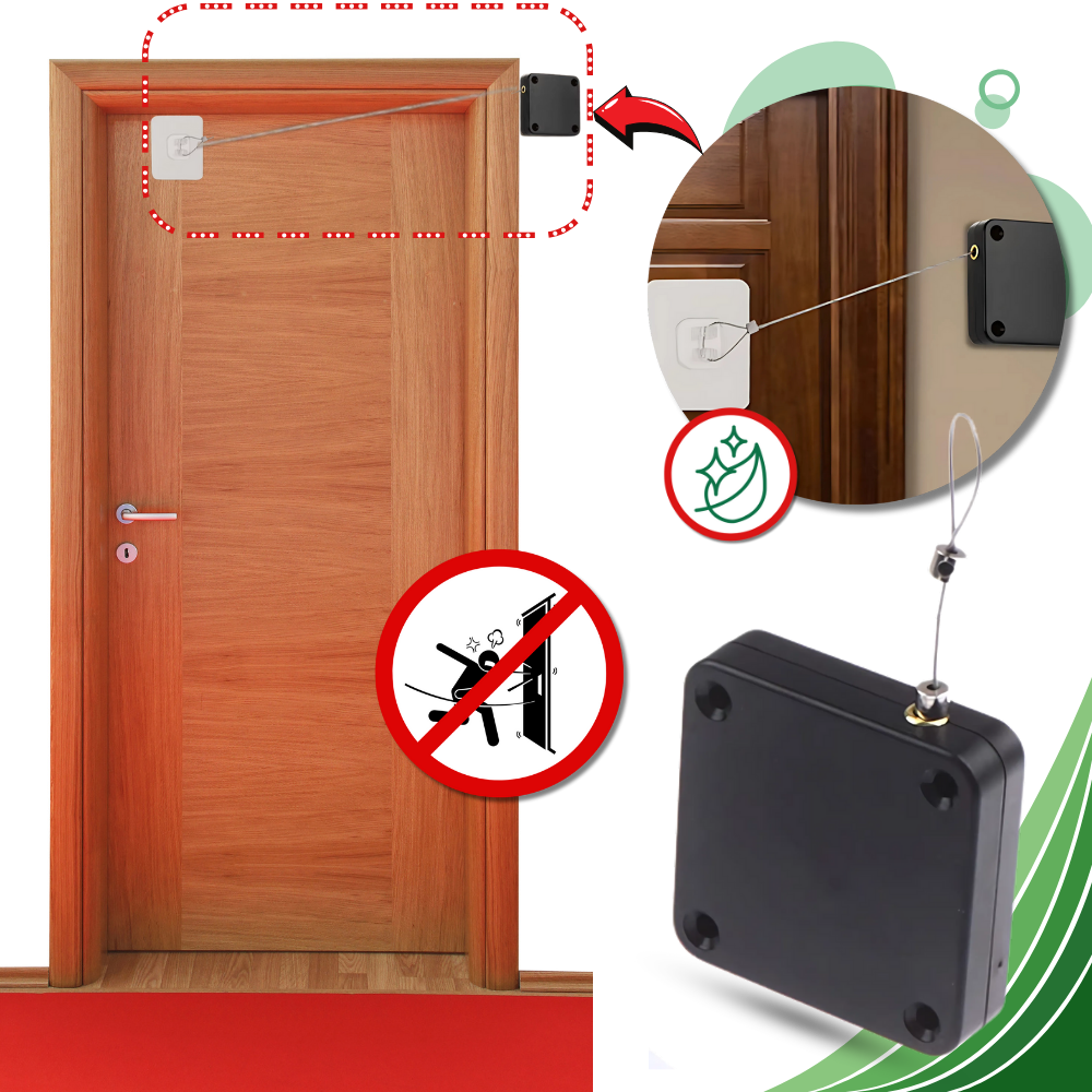 Punch-free Automatic Door Closer - Ozerty