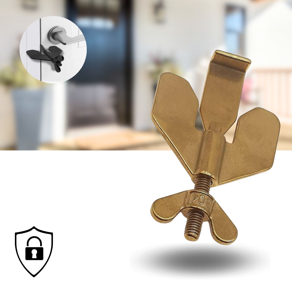 Universal No Drilling Travel Door Lock - Ozerty